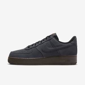 Nike Air Force 1 Tenisky Panske Biele Tmavo Čokoláda | NK591DQX