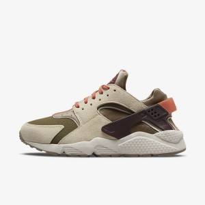 Nike Air Huarache SP Tenisky Damske Hnedožltý Bordove | NK893GCX