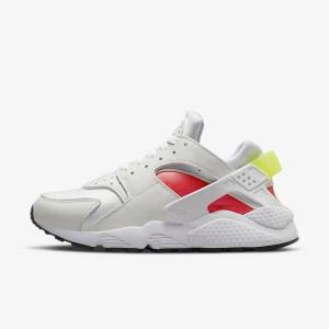 Nike Air Huarache Tenisky Damske Biele Svetlo Červené Čierne | NK056KGB