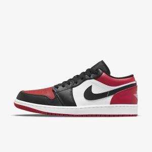 Nike Air Jordan 1 Low Jordan Tenisky Panske Červené Čierne Biele | NK360KCI