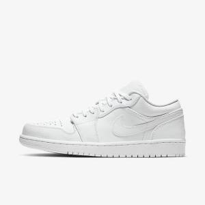 Nike Air Jordan 1 Low Tenisky Panske Biele | NK302HFP