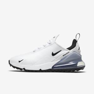 Nike Air Max 270 G Golfove Topanky Panske Biele Platina Čierne | NK586BVT