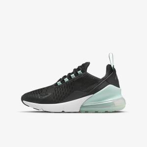 Nike Air Max 270 Older Tenisky Detske Biele Mätové Čierne | NK927AUS