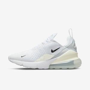 Nike Air Max 270 Tenisky Damske Biele Platina Metal Strieborne | NK206GRM