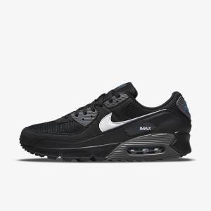 Nike Air Max 90 Tenisky Panske Čierne Siva Biele | NK295AOL