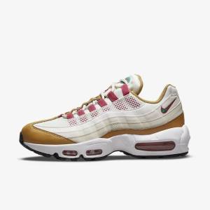 Nike Air Max 95 Tenisky Damske Biele Hnede Zelene | NK493VDR