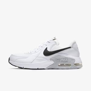 Nike Air Max Excee Tenisky Panske Biele Platina Čierne | NK948FAG