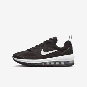 Nike Air Max Genome Older Vychadzkova Obuv Detske Čierne Tmavo Siva Biele | NK375QPG