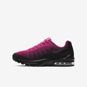 Nike Air Max Invigor Older Tenisky Detske Čierne Siva | NK124ANS