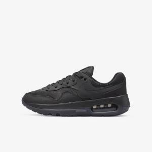 Nike Air Max Motif Older Tenisky Detske Čierne Tmavo Siva | NK970CUH