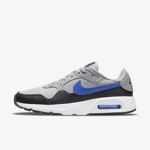 Nike Air Max SC Tenisky Panske Svetlo Siva Tmavo Siva Biele Kráľovská Modrá | NK483OWA