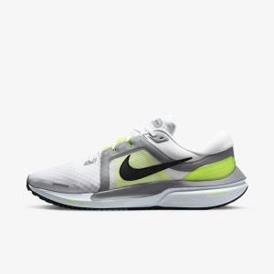 Nike Air Zoom Vomero 16 Bežecké Tenisky Panske Biele Siva Čierne | NK208OWR