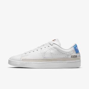 Nike Blazer Low X Tenisky Panske Biele Svetlo Modre Biele | NK687MDK