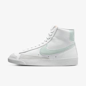 Nike Blazer Stredne 77 Next Nature Tenisky Damske Biele Zelene | NK819PAD