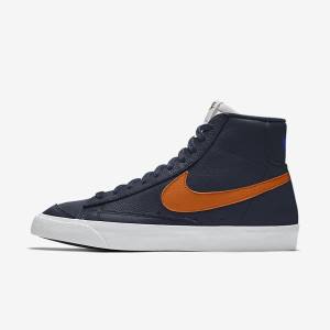 Nike Blazer Stredne By You Custom Tenisky Panske Viacfarebný | NK892FTL