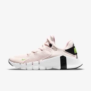 Nike Free Metcon 4 Botasky Damske Svetlo Ruzove Biele Čierne Zelene | NK927CHE