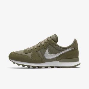 Nike Internationalist Glitter Tenisky Damske Olivovo Zelená Biele Olivovo Zelená | NK671DEQ