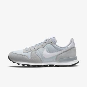 Nike Internationalist Tenisky Damske Siva Platina Čierne Biele | NK273HUJ