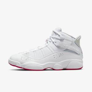 Nike Jordan 6 Rings Jordan Tenisky Panske Biele Platina | NK045OMV