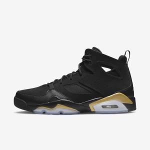 Nike Jordan Flight Club 91 Jordan Tenisky Panske Čierne Metal Zlate | NK629NOK