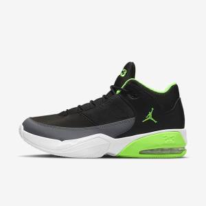 Nike Jordan Max Aura 3 Jordan Tenisky Panske Čierne Siva Biele Zelene | NK098NJZ