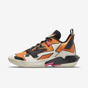 Nike Jordan Why Not Zer0.4 Jordan Tenisky Panske Biele Oranžové Čierne | NK740CUY