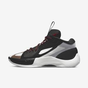 Nike Jordan Zoom Separate Jordan Tenisky Panske Čierne Biele Modre Siva Červené | NK069OXC