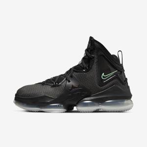 Nike LeBron 19 Basketbalove Tenisky Damske Čierne Tmavo Siva Zelene | NK521CTG