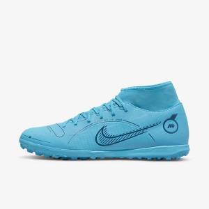 Nike Mercurial Superfly 8 Club TF Turf Kopačky Damske Modre Oranžové | NK791JNA