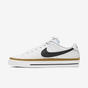 Nike NikeCourt Legacy Tenisky Damske Biele Čierne | NK849RMO