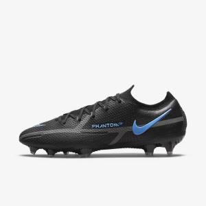 Nike Phantom GT2 Elite FG Firm-Ground Kopačky Panske Čierne Siva | NK390XJF