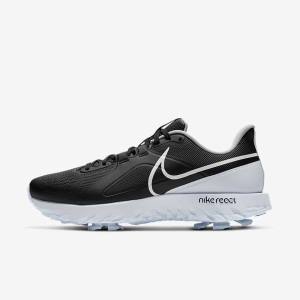 Nike React Infinity Pro Golfove Topanky Panske Čierne Metal Platina Biele | NK046WLV