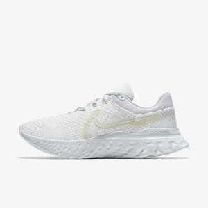 Nike React Infinity Run 3 By You Custom Cestne Bežecké Tenisky Damske Biele | NK918THP