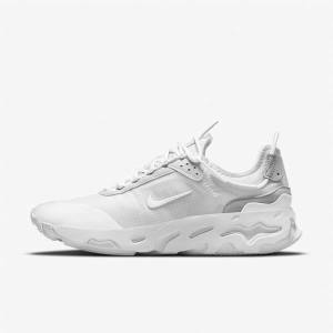 Nike React Live Tenisky Panske Biele Platina Biele | NK357BVO