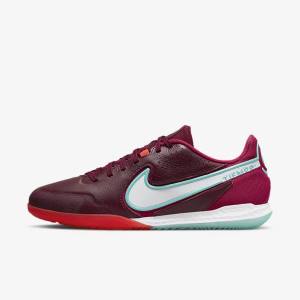 Nike React Tiempo Legend 9 Pro IC Indoor-Court Kopačky Damske Červené Svetlo Červené Biele | NK405BON