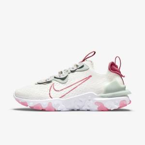 Nike React Vision Tenisky Damske Platina Ruzove | NK870WAQ