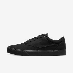 Nike SB Chron 2 Platene Skate Tenisky Damske Čierne | NK052LGD