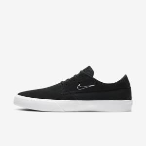 Nike SB Shane Skate Tenisky Panske Čierne Biele | NK198SGQ