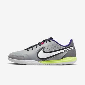 Nike Tiempo Legend 9 Academy IC Indoor-Court Kopačky Damske Svetlo Siva Biele | NK897LWF