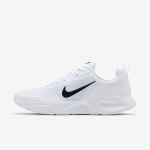 Nike Wearallday Tenisky Panske Biele Čierne | NK174XNH