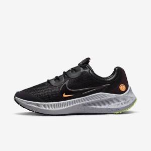 Nike Zoom Winflo 8 Shield Weatherised Cestne Bežecké Tenisky Damske Čierne Oranžové Nachový | NK016ICZ